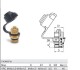 Клапан контрольного вихода M16X1.5MM різьба зовнішня M16X1.5MM різьба під клапан Турция VPC M16x1.5-M16x1.5 (фото 1)