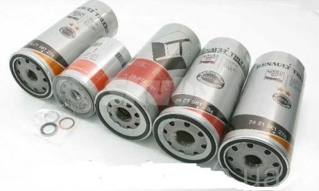Комплект фільтрів DXI11/12 до 2007 олива+паливо тонкій сепар OC121 5001866519 RENAULT 5001866519 B (фото 1)