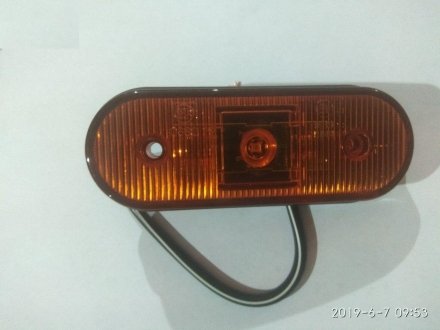 Ліхтар габарит жовтий діод без кронштейна LED Unipoint I E9 SERTPLAS 0653LUS