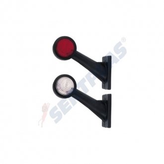 Ліхтар габаритний нахилений діод правий LED L-150 E9/E19/ ADR SERTPLAS 0124LLEDRKB