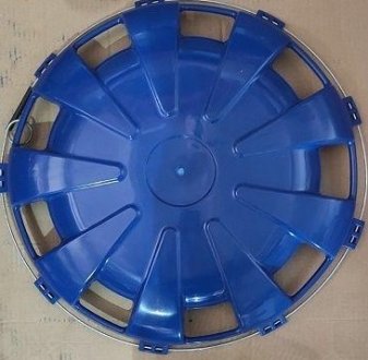 Ковпак колісний пластик універсальний передній R22.5 синій WINGMAX UN028-050