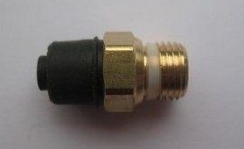 Фітінг прямий D15MM аварійне M22x1.5MM різьба зовнішня Турция DS6510 15M22x1.5