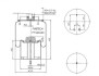 4912NP07 Пневмоподушка з маталевим стаканом RVI FIRETECH FT 54912 K B (фото 1)