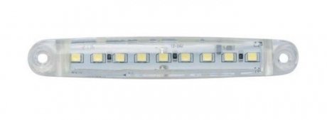 Ліхтар габаритний LED 9 діодів білий 100x17x10 Турция ISS40362