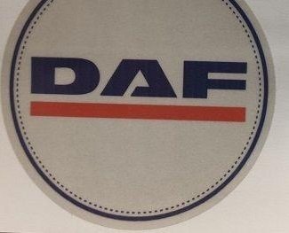 Наклейка люмінесцентна D100MM з логотипом DAF WINGMAX UN-106 (фото 1)