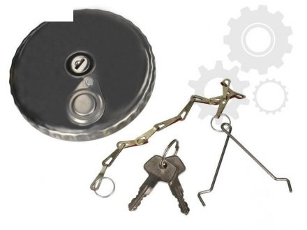 Кришка бака метал D80MM ключ+цепок 0004711230 FEBI BILSTEIN FE06056 B (фото 1)