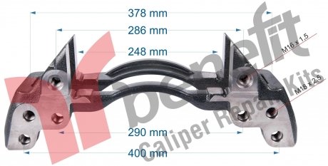 K011479 Скоба супорту SB7 1689314 1521259 BENEFIT 10513BEN