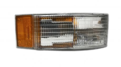 Ліхтар вказівника повороту з 2 pole Volvo FM12, FH12 e-mark, TANGDE TD01-51-007-2 (фото 1)