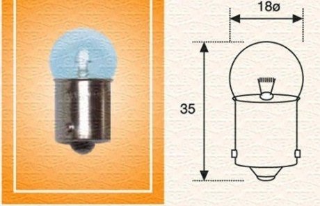 Лампа R2 MAGNETI MARELLI R10W 24 (фото 1)