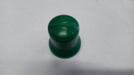 Ковпачок колісний D33MM зелений SERTPLAS 74033/33/GRIN (фото 1)
