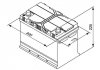Акумулятор 95Ah-12v (S4029) (306x173x225),L,EN830(Азія) BOSCH 0092S40290 (фото 5)