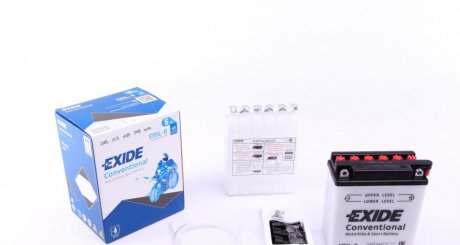 Стартерна батарея (акумулятор) EXIDE EB5L-B (фото 1)