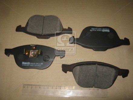Колодки торм.дисковые передн. MAZDA 3, 5 MANDO MPA06 (фото 1)
