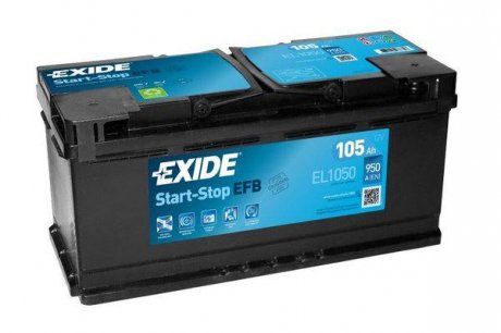 Акумулятор EXIDE EL1050 (фото 1)
