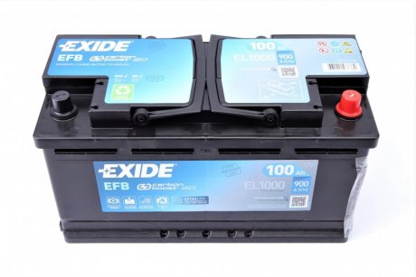 Акумулятор EXIDE EL1000 (фото 1)