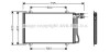 Радіатор кондиціонера AVA COOLING MS5219 (фото 1)