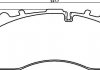 Колодки гальмівні(комплект на вісь) DON CVP020K (фото 1)