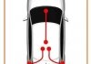 Трос ручного гальма (до колодок) Mercedes Sprinter COFLE 10.9873 (фото 1)