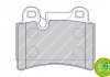 Колодки тормозные задние VW Touareg 02-10 (brembo) FERODO FDB1878 (фото 3)