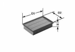 Фильтр воздушный MB SLK 2.0/2.3i 96-04 CLEAN FILTERS MA1344