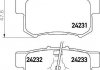 Гальмівні колодки зад. Honda Accord VIII/CR-V 01-06 08- (akebono) HELLA 8DB355012-061 (фото 1)