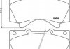 Гальмівні колодки дискові перед. Toyota Land Cruiser 200 4.5D,4.7I 08- HELLA 8DB355013-151 (фото 4)