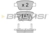 Гальмівні колодки зад. Toyota Avensis 00-08 (Bosch) BREMSI BP3112 (фото 1)