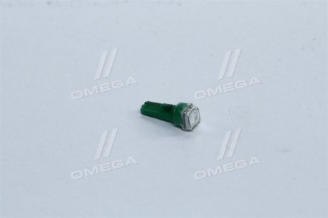 Лампа LED б/ц панель приборов, подсветки кнопок Т5-02 (1SMD) W2,0 х4,6d зеленая 12V <> TEMPEST Tmp-29T5-12V (фото 1)