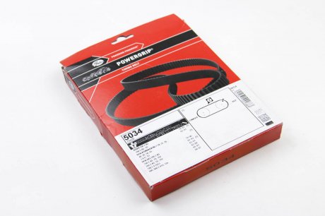Ремінь зубч. для палив. насоса Audi 100, VW LT 2,4 D (вир-во) Gates 5034 (фото 1)
