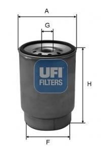 Фільтр палива UFI 24.035.01 (фото 1)