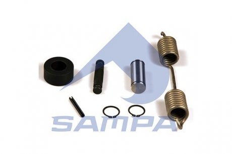 Щит гальмівного механізама Ремонтний комплект для гальмівної колодки SAMPA 080.565
