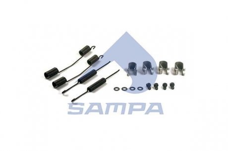 Ремкомплект гальмівних колодок SAMPA 060.519 (фото 1)