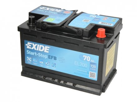 Акумулятор EXIDE EL700 (фото 1)