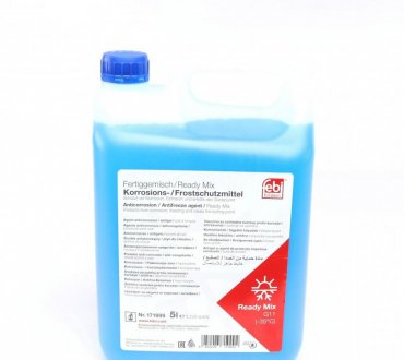 Антифриз готовий до використання G11 -35°C, 5л. синій FEBI BILSTEIN 171999 (фото 1)