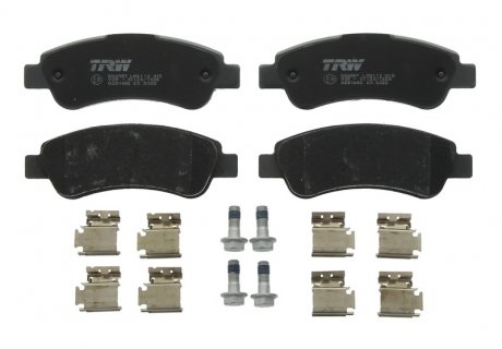Комплект тормозных колодок, дисковый тормоз TRW GDB1682 (фото 1)