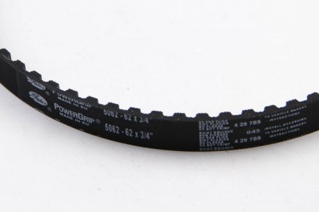 Пас ГРМ з довжиною кола не більш як 60см Gates 5062 (фото 1)