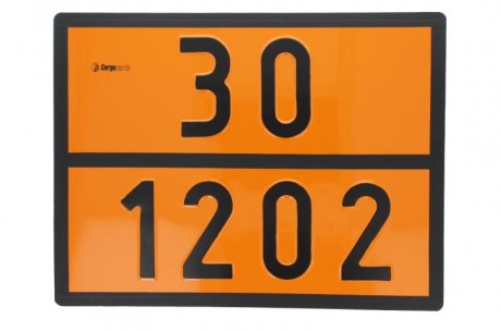 Таблиця небезпечний вантаж 30/1202 (дизель) CARGO CARGO-T111 (фото 1)