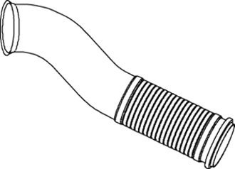 Випускна труба Dinex 82235 (фото 1)