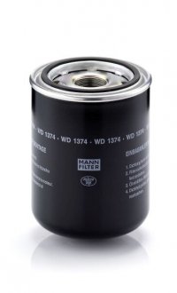 Гидравлический фильтр MANN-FILTER WD 1374