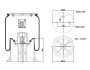 Подушка амортизуюча 4157 N P06 (зі стаканом) ST-TEMPLIN 04.060.6106.630 (фото 1)