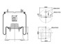 Подушка амортизуюча V 1 D 28 A-16 (зі стаканом) ST-TEMPLIN 04.060.6106.019 (фото 1)