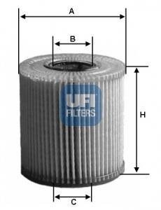Масляний фiльтр UFI 25.016.00 (фото 1)