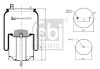 Пневморессора 4915 N P06 (со стаканом) FEBI BILSTEIN 35675 (фото 1)