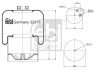 Пневмоподушка підвіски FEBI BILSTEIN 32818 (фото 1)