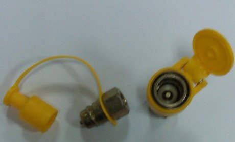 Пневмоз’єднання універсальне M22 жовте EURO 1к-т PS-TRUCK 14-225-005PST (фото 1)