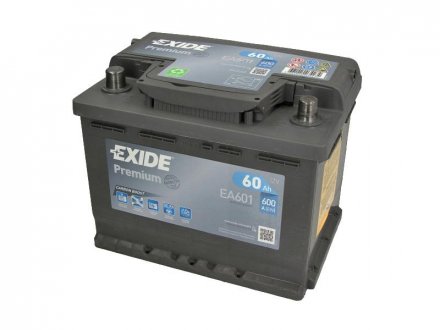 Аккумуляторная батарея EXIDE EA601 (фото 1)
