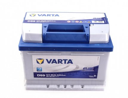 Стартерна батарея (акумулятор) VARTA 560409054 3132