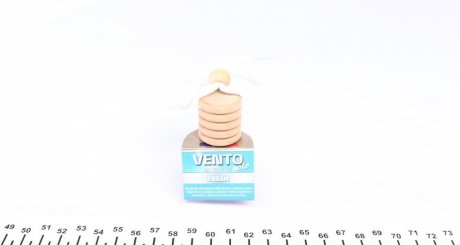 Автомобільний ароматизатор (освіжувач) повітря "фреш" / VINCI VENTO SOLO REFILL FRESH 8ML K2 V404 (фото 1)