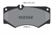 Колодки тормозные TEXTAR 2078401 (фото 2)