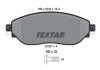 Комплект гальмівних колодок TEXTAR 2208701 (фото 2)
